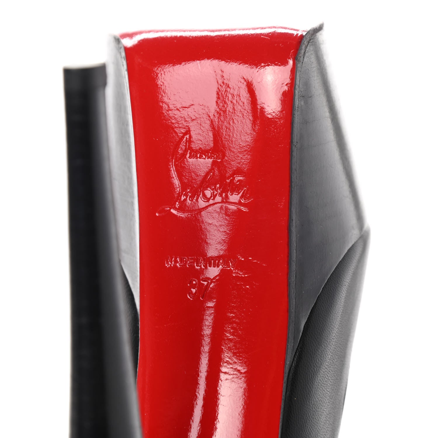 Christian Louboutin Kid Victoria 160 Pumps 37 Black 6 of 13