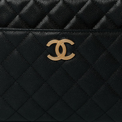 Chanel Caviar Quilted Camera Case Black 8 of 10