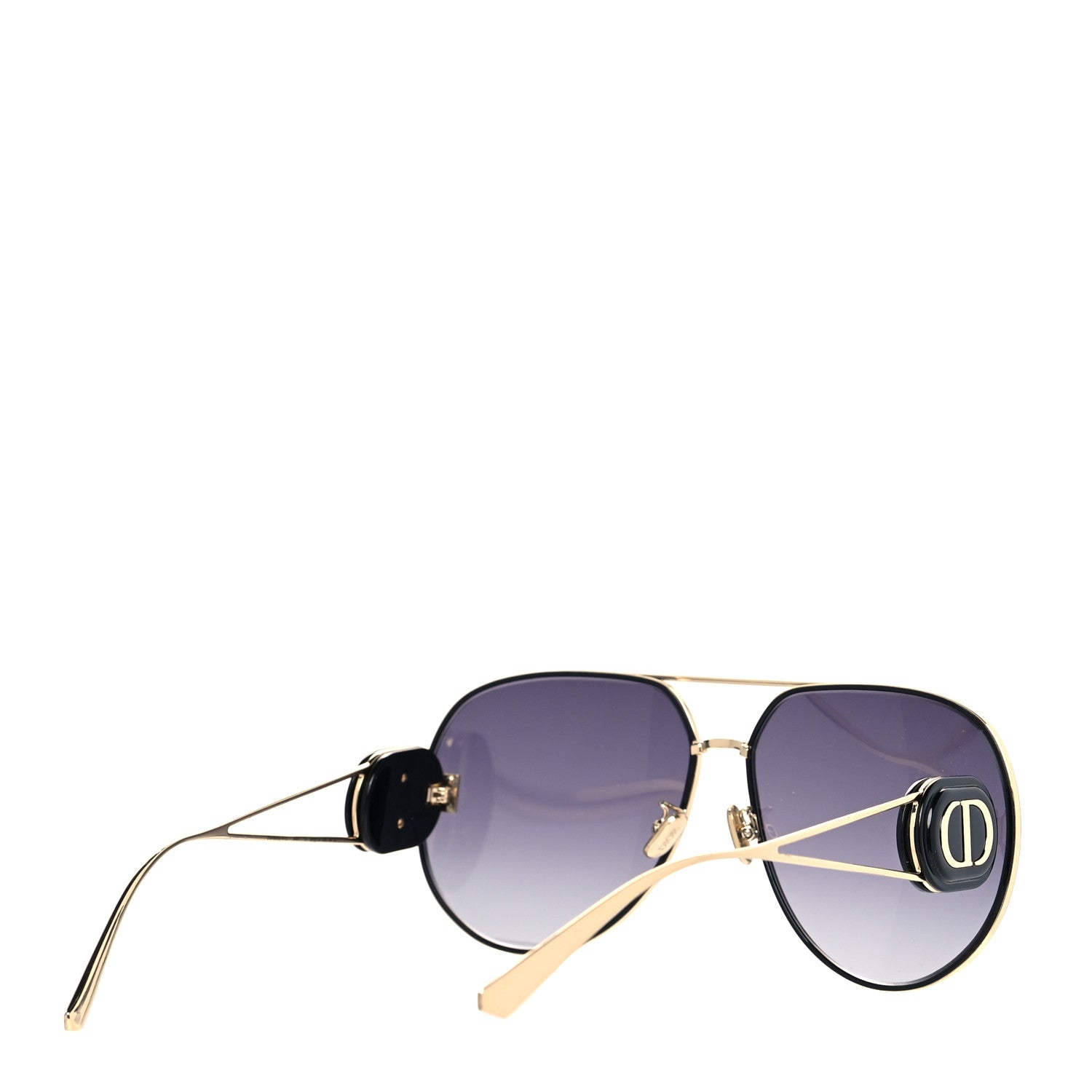 Christian Dior Metal Diorbobby Aviator Sunglasses Black 4 of 8