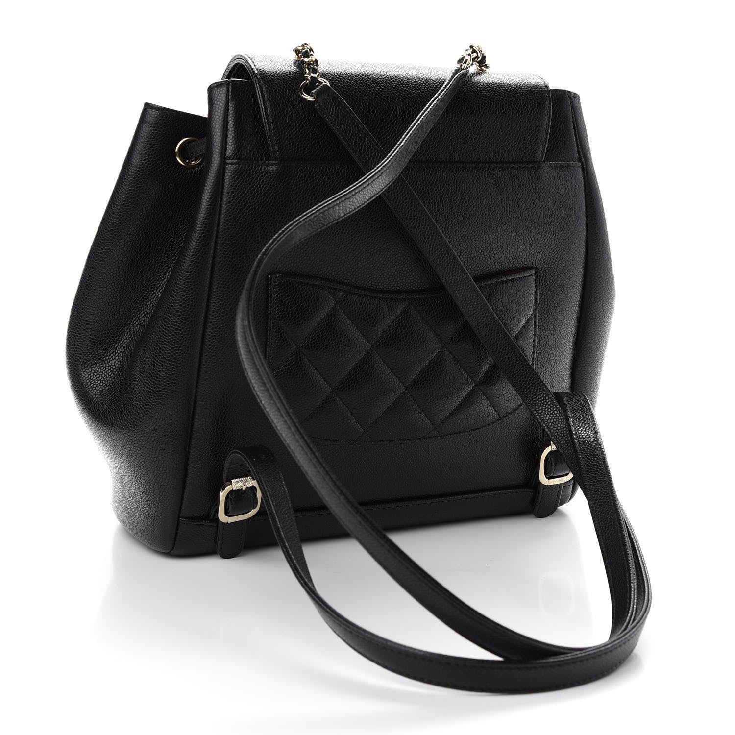 Chanel Caviar Quilted Business Affinity Backpack Black 3 of 9