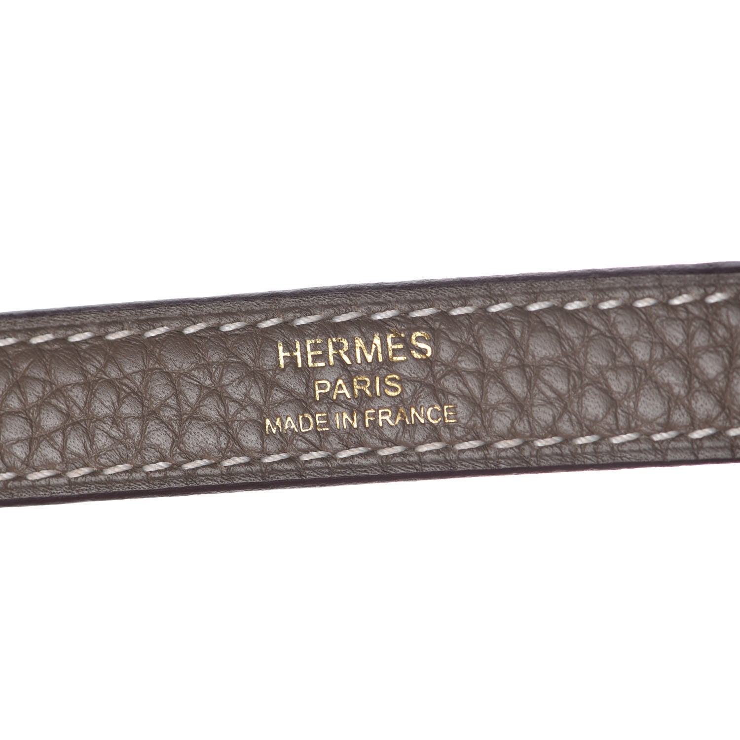 Hermes Taurillon Clemence Kelly Retourne 28 Etoupe 26 of 38