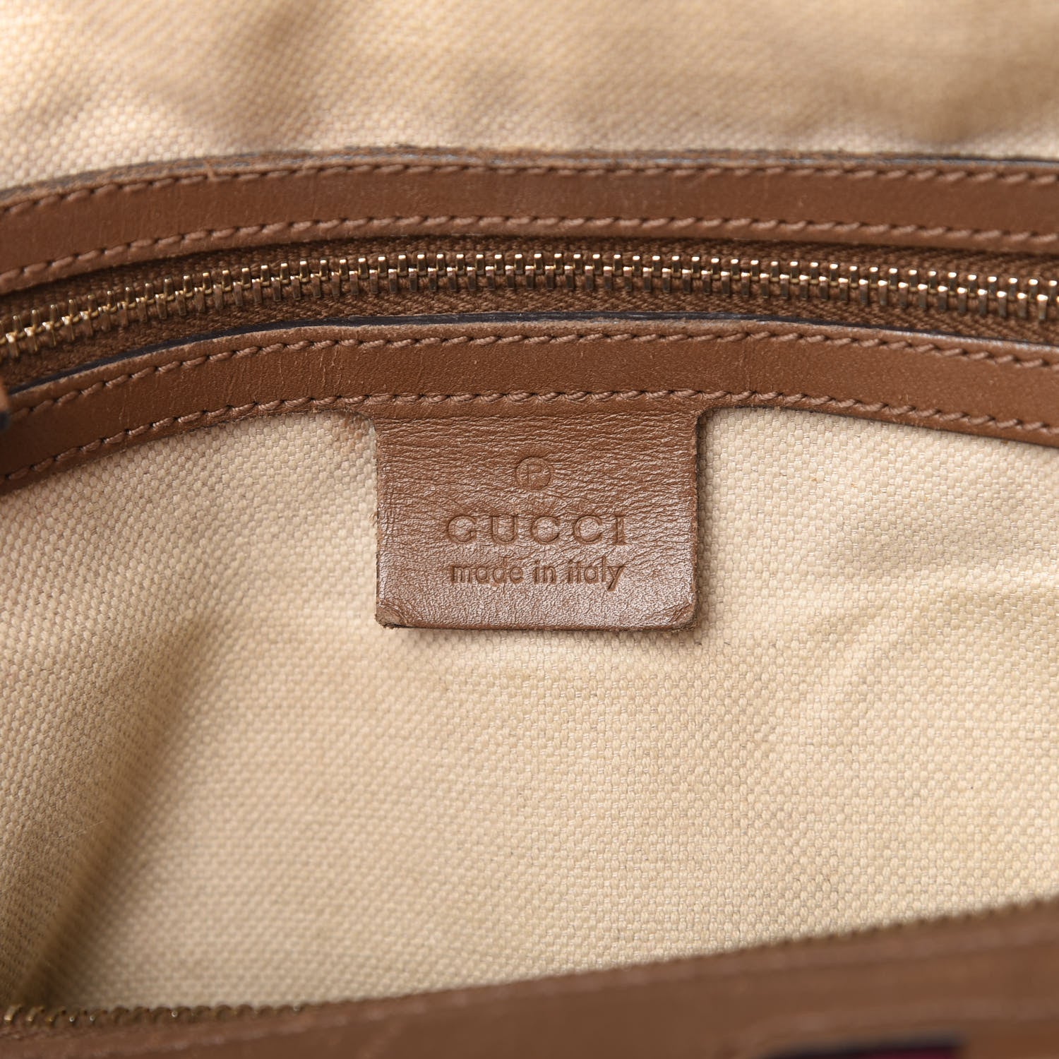 Gucci Monogram Vintage Web Medium Boston Maple Brown 8 of 19