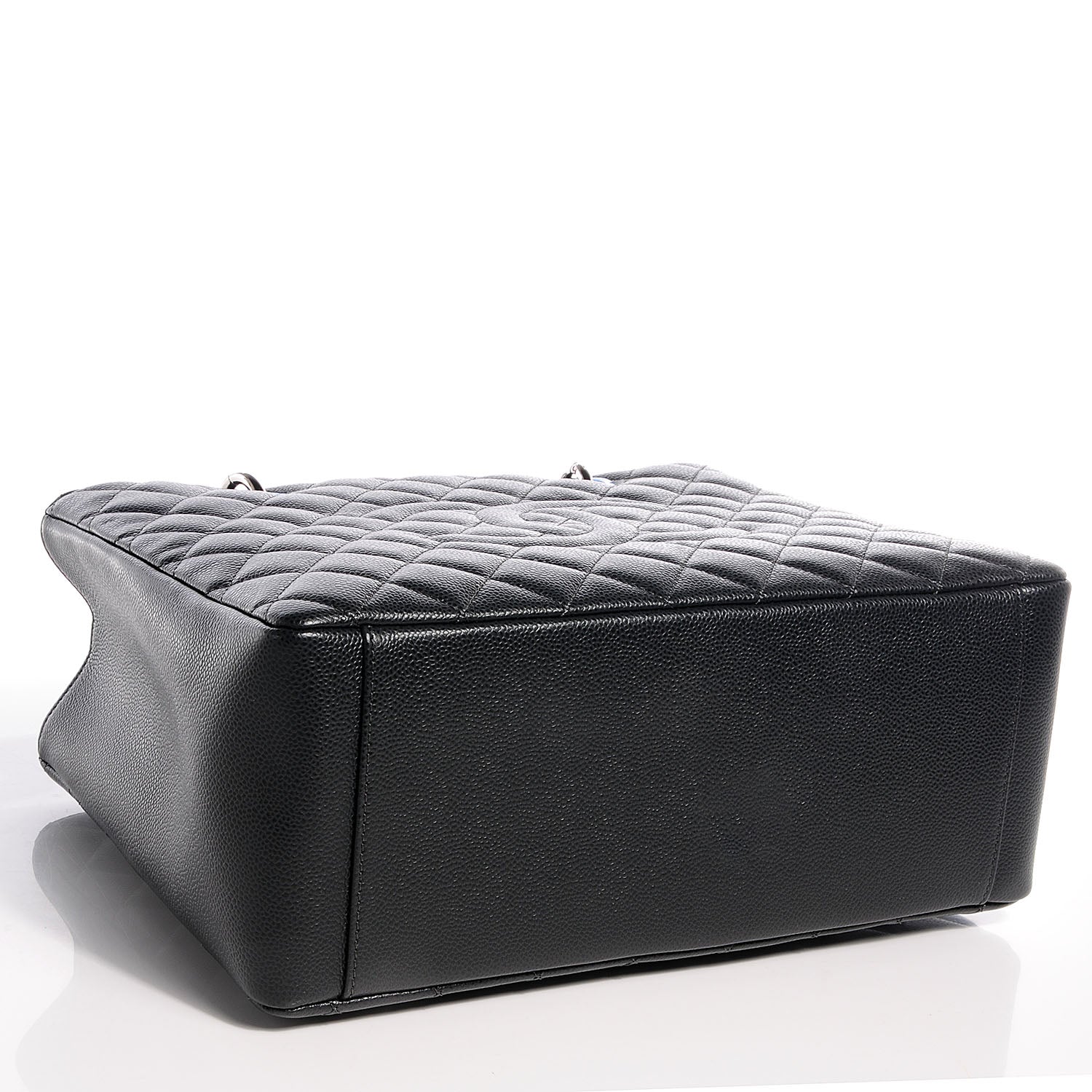 Chanel Caviar Grand Shopping Tote GST Dark Grey 4 of 8