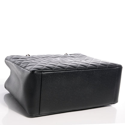 Chanel Caviar Grand Shopping Tote GST Dark Grey 4 of 8