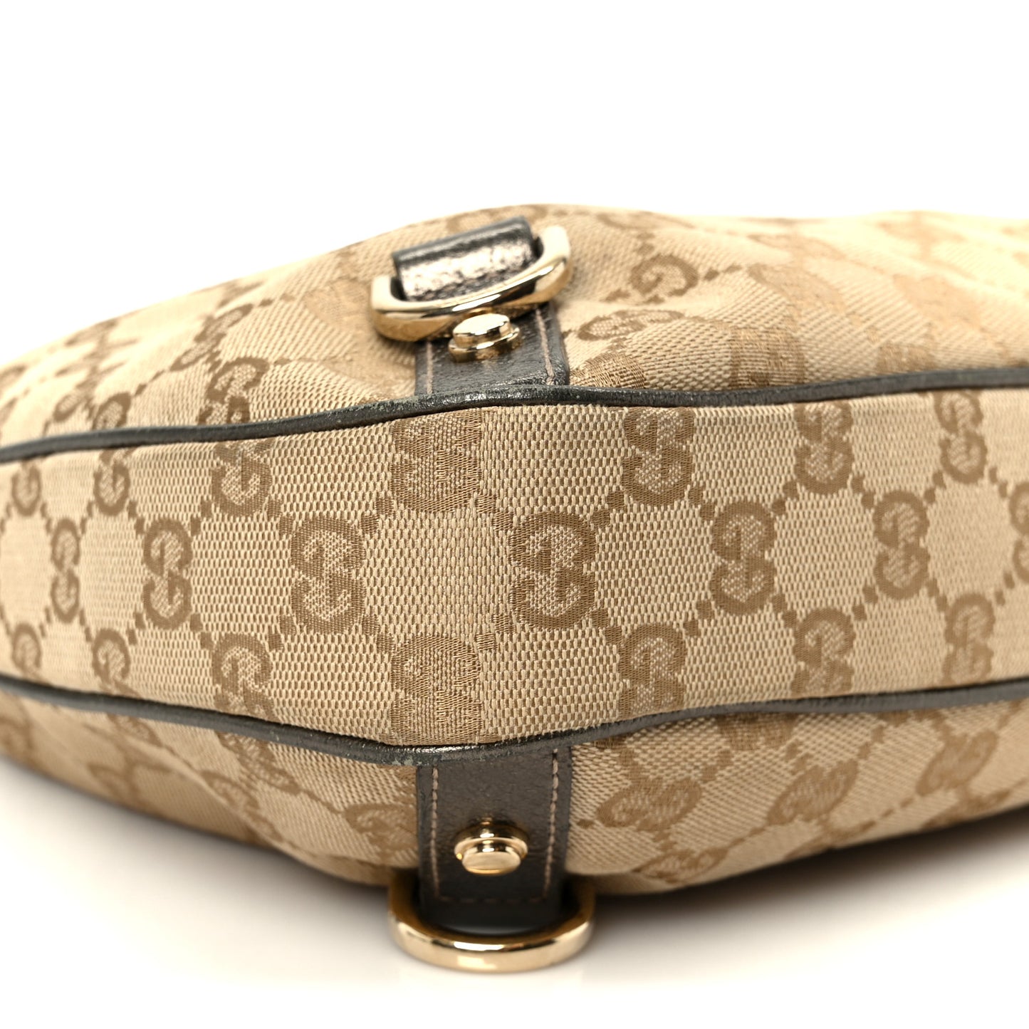 Monogram Medium Abbey D Ring Hobo Brown