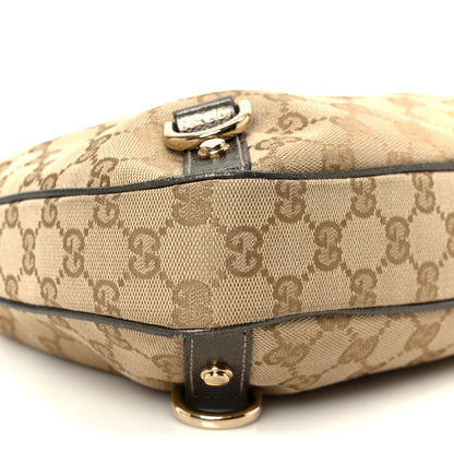 Gucci Monogram Medium Abbey D Ring Hobo Brown 10 of 11