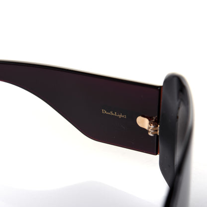 Christian Dior Acetate DiorSo Light 2 Shield Sunglasses Tortoise 7 of 9