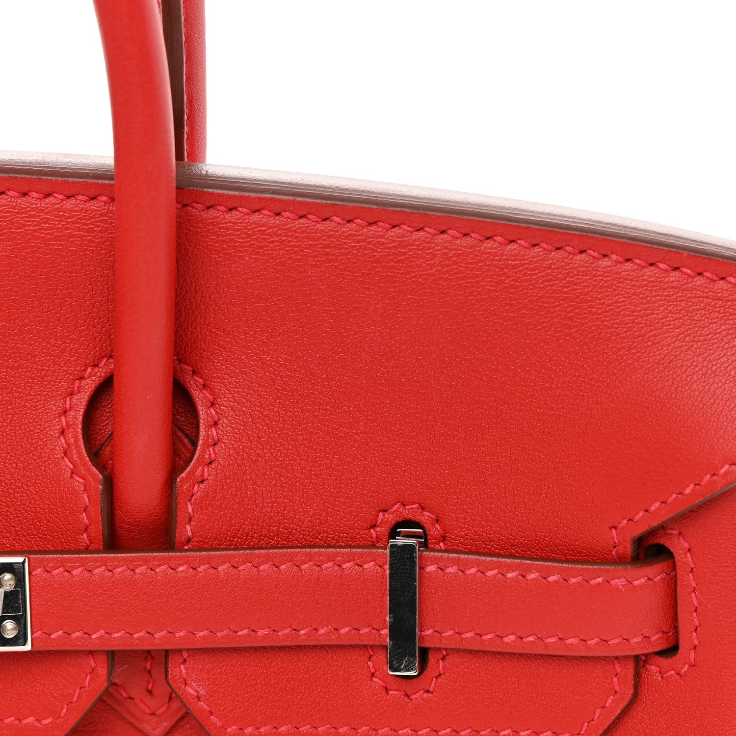 Hermes Swift Birkin 25 Rouge Casaque 12 of 14