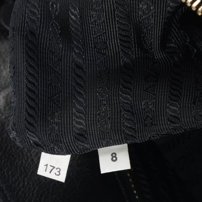 Prada Soft Calf Tote Nero Black 8 of 11