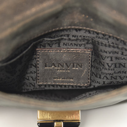 Lanvin Metallic Lambskin Mini Happy Pop Crossbody Bronze 6 of 9