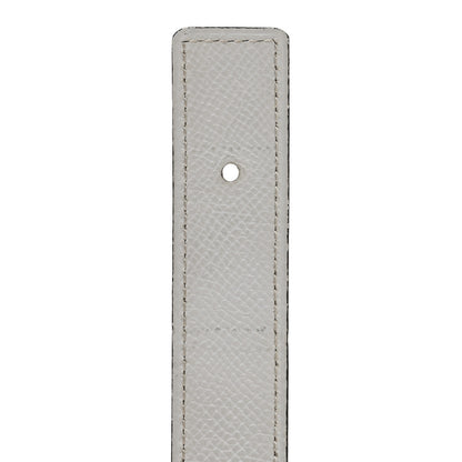 Hermes Swift Epsom 32mm Belt Strap 90 36 Etoupe White 9 of 10