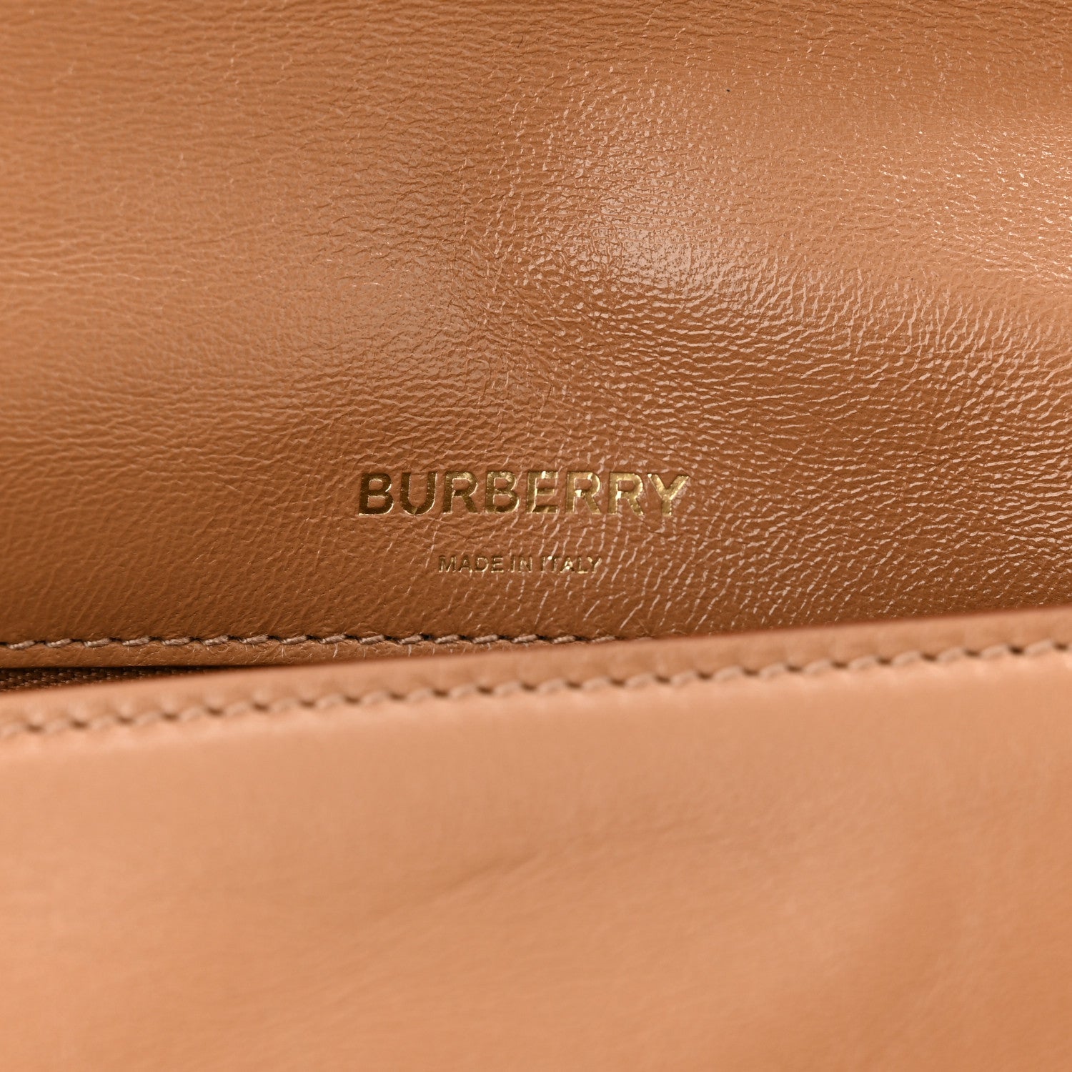 Burberry Lambskin Small Olympia Shoulder Bag Tan 6 of 10
