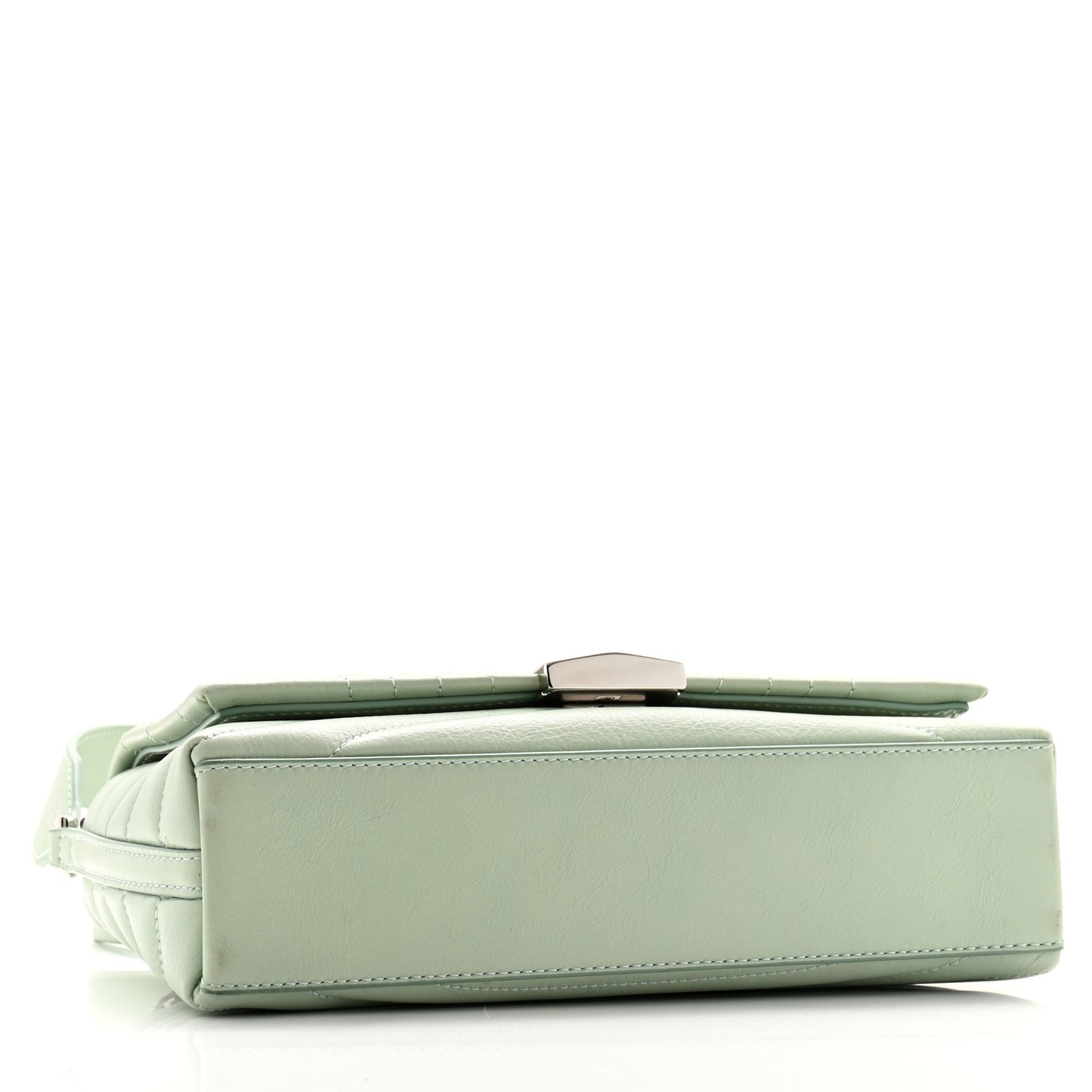 Calfskin Quilted Small 4G Shoulder Bag Light Green
