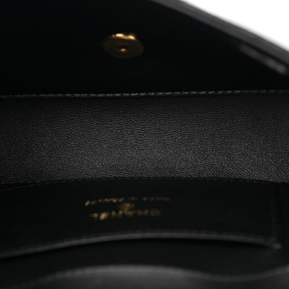 Chanel Lambskin Quilted Tab Mini Flap Black 5 of 11