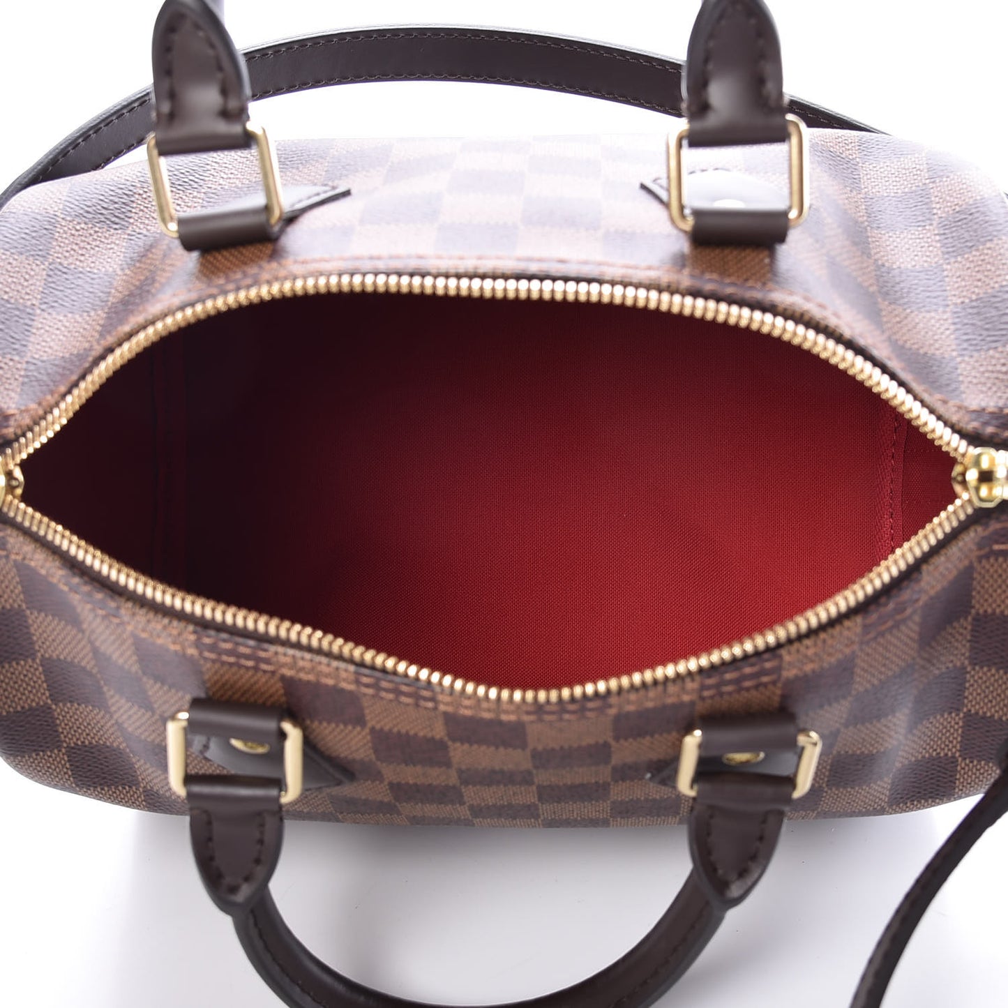Damier Ebene Speedy Bandouliere 25
