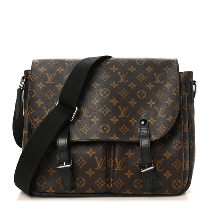 Louis Vuitton Monogram Macassar Christopher Messenger 1 of 10