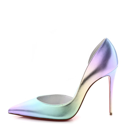 Christian Louboutin Iridescent Nappa Lam Licorne Iriza 100 Pumps 40 Multicolor 1 of 9
