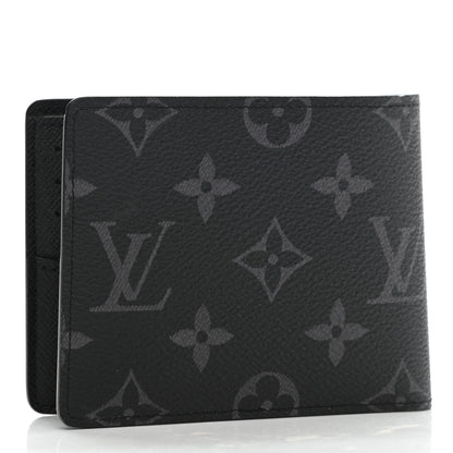 Louis Vuitton Monogram Eclipse Slender Wallet 3 of 8