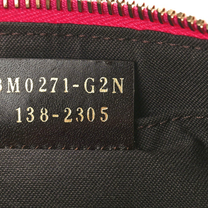 Fendi Zucchino Spalmati FF Multicolor Pochette Tobacco Multicolor 7 of 10