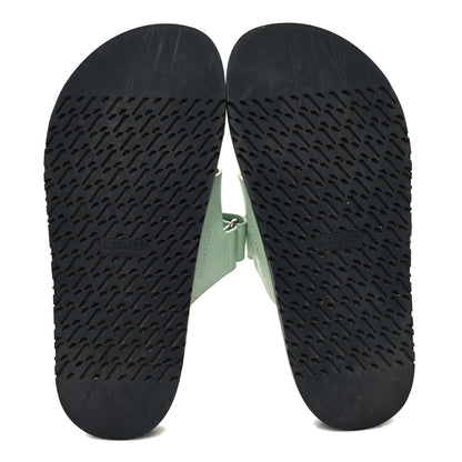 Hermes Epsom Womens Chypre Sandals 36 Vert Jade 5 of 10