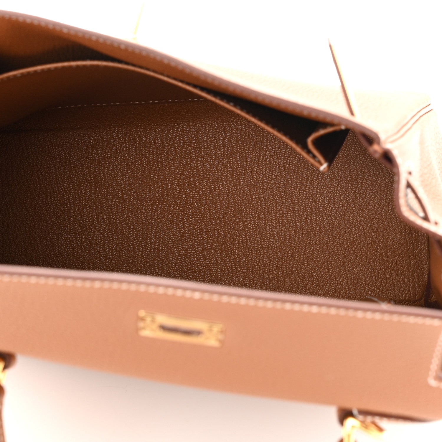 Hermes Togo Kelly Retourne 25 Gold 5 of 11