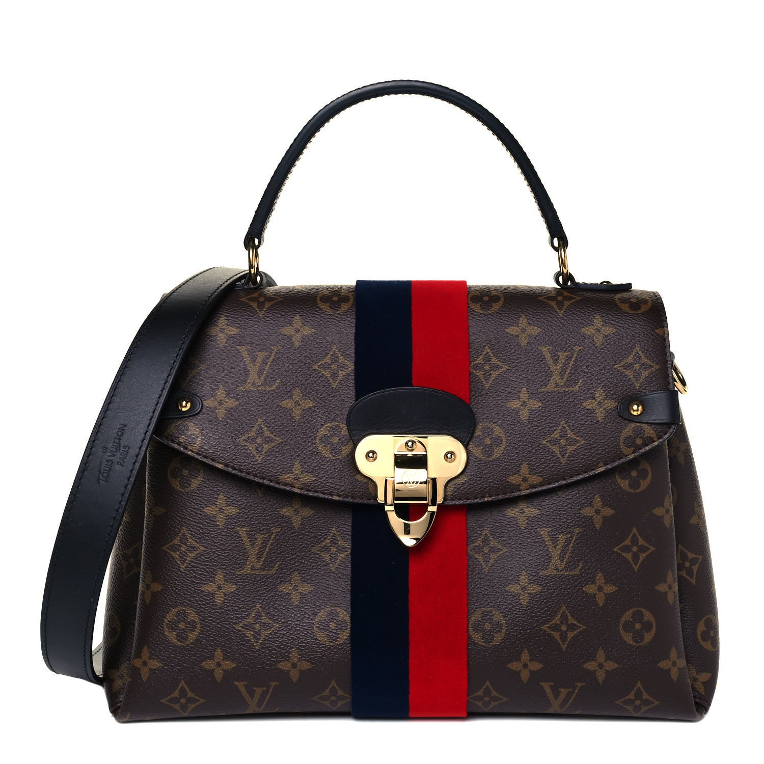 Louis Vuitton Monogram Georges MM Marine Cherry 1 of 9
