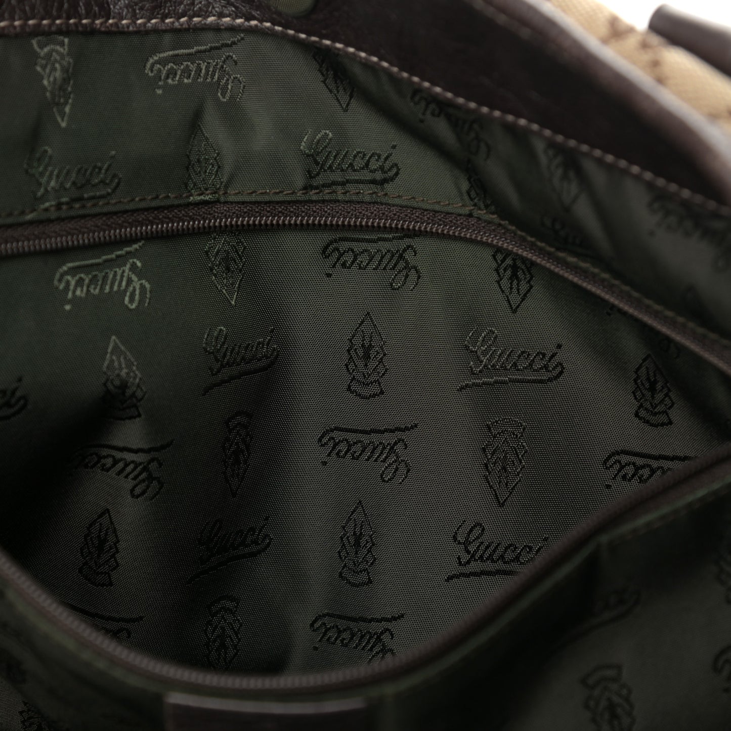 Monogram Large Tribeca Tote Brown
