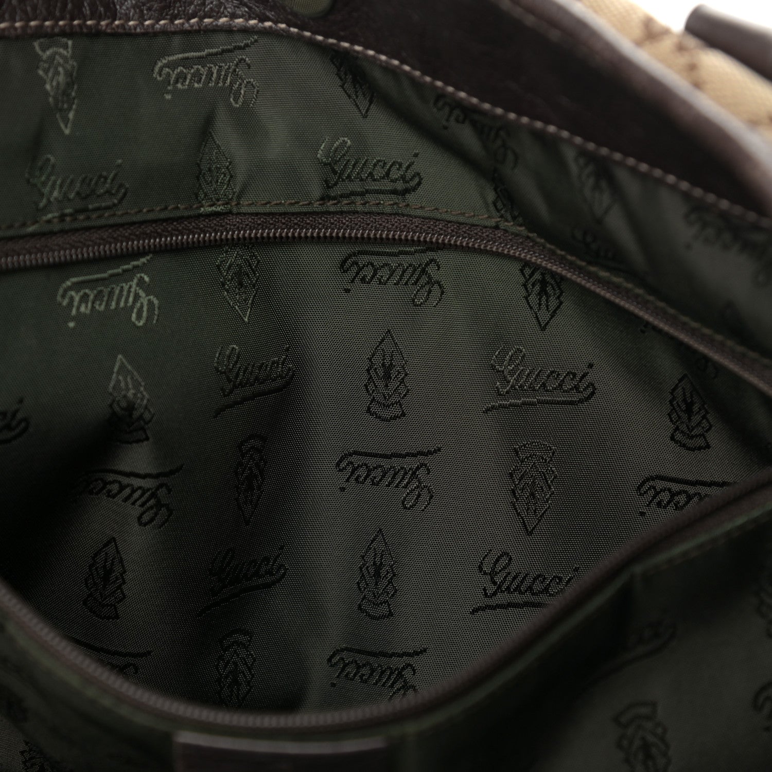Gucci Monogram Large Tribeca Tote Brown 16 of 16