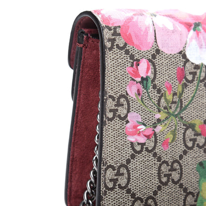 Gucci GG Supreme Monogram Blooms Super Mini Dionysus Shoulder Bag Beige Multicolor Dry Rose 7 of 12