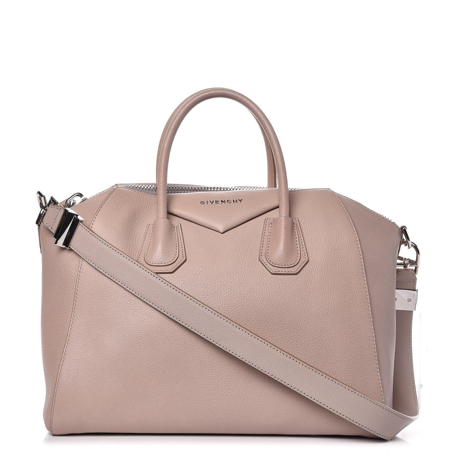 Givenchy Sugar Goatskin Medium Antigona Mastic 1 of 11