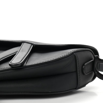 Christian Dior Ultra Matte Calfskin Mini Saddle Bag Black 10 of 12
