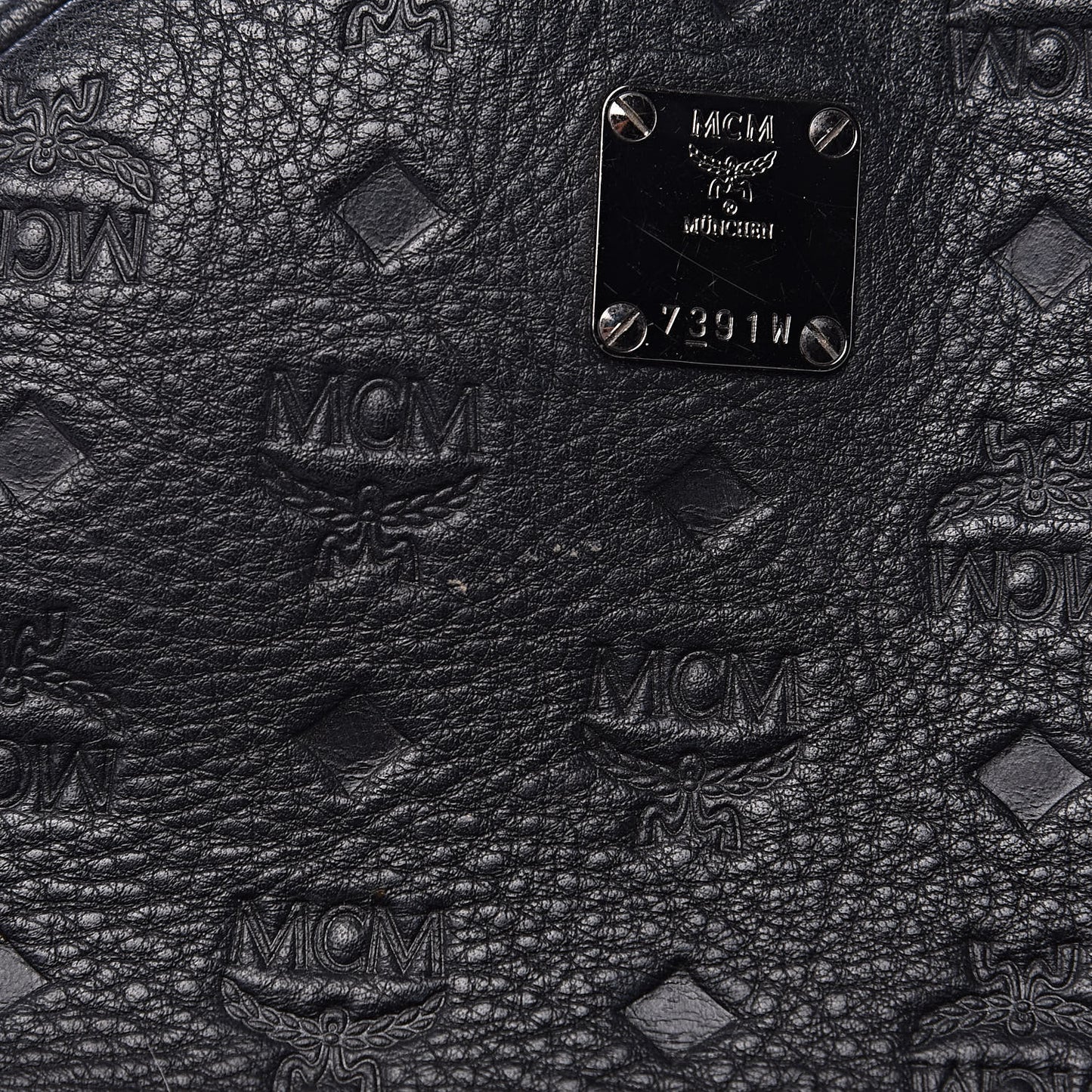 Calfskin Ottomar Small Stark Backpack Black