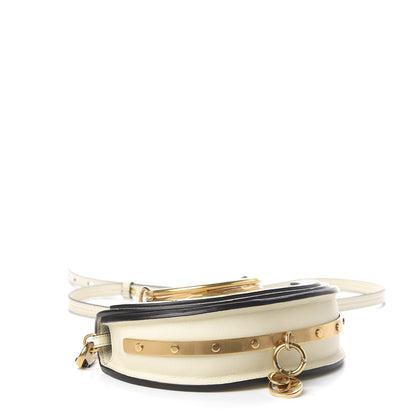 Chloe Calfskin Small Nile Bracelet Minaudiere Bag Off White 4 of 13
