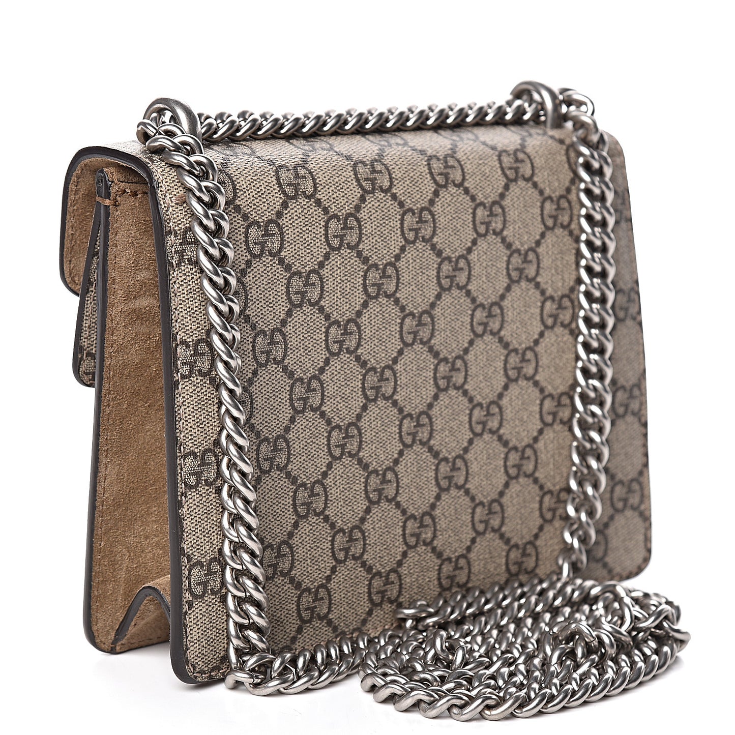 GG Supreme Monogram Mini Dionysus Shoulder Bag Taupe