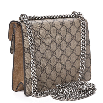 Gucci GG Supreme Monogram Mini Dionysus Shoulder Bag Taupe 3 of 11