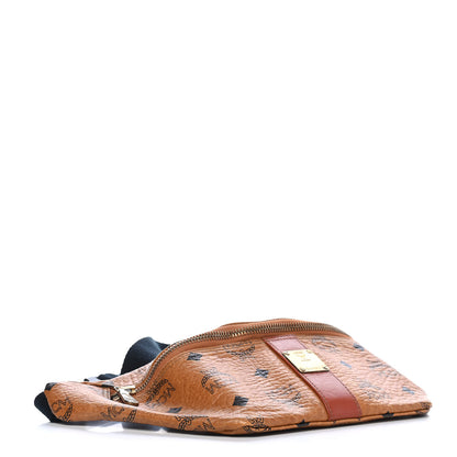MCM Visetos Belt Bag Cognac 4 of 9