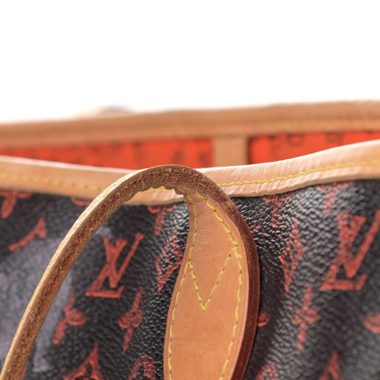 Louis Vuitton Catogram Neverfull MM Marron 12 of 16