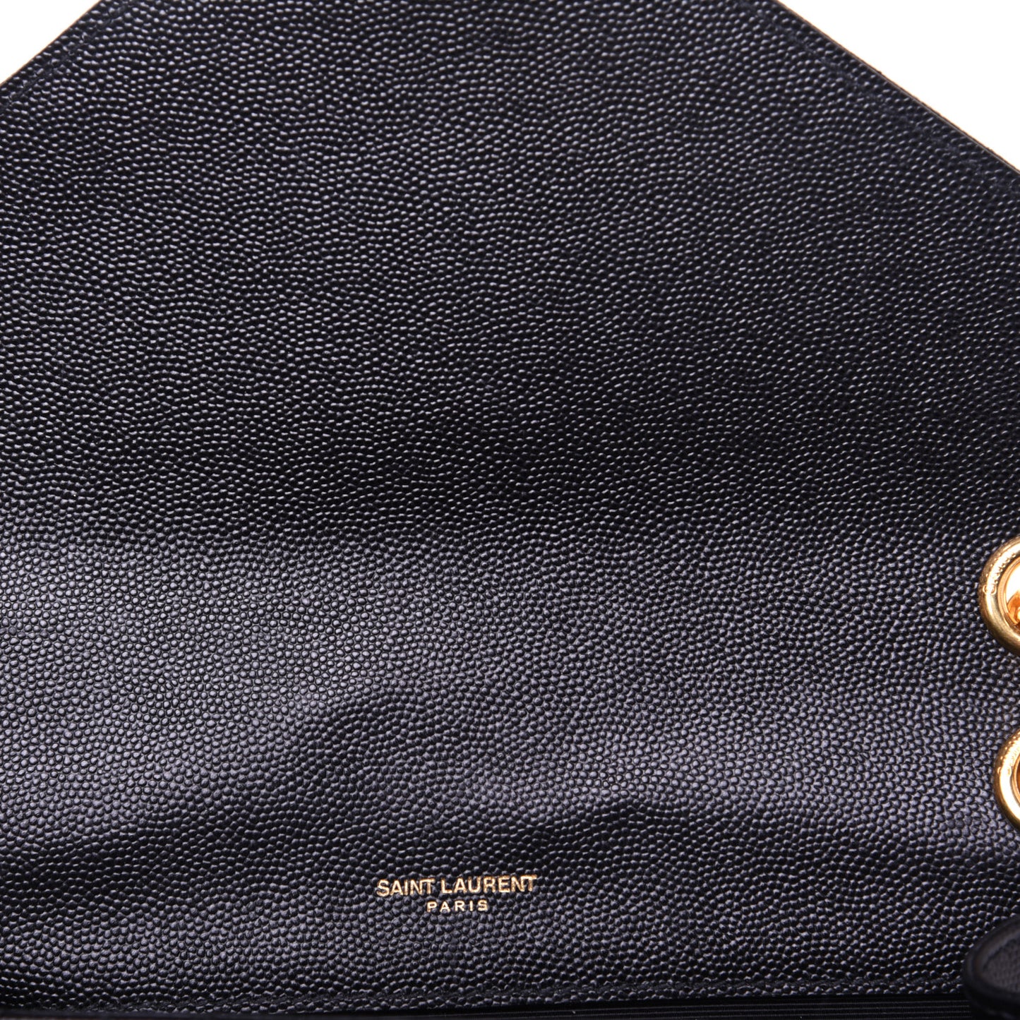 Grain De Poudre Textured Mixed Matelasse Triquilt Medium Monogram Satchel Black