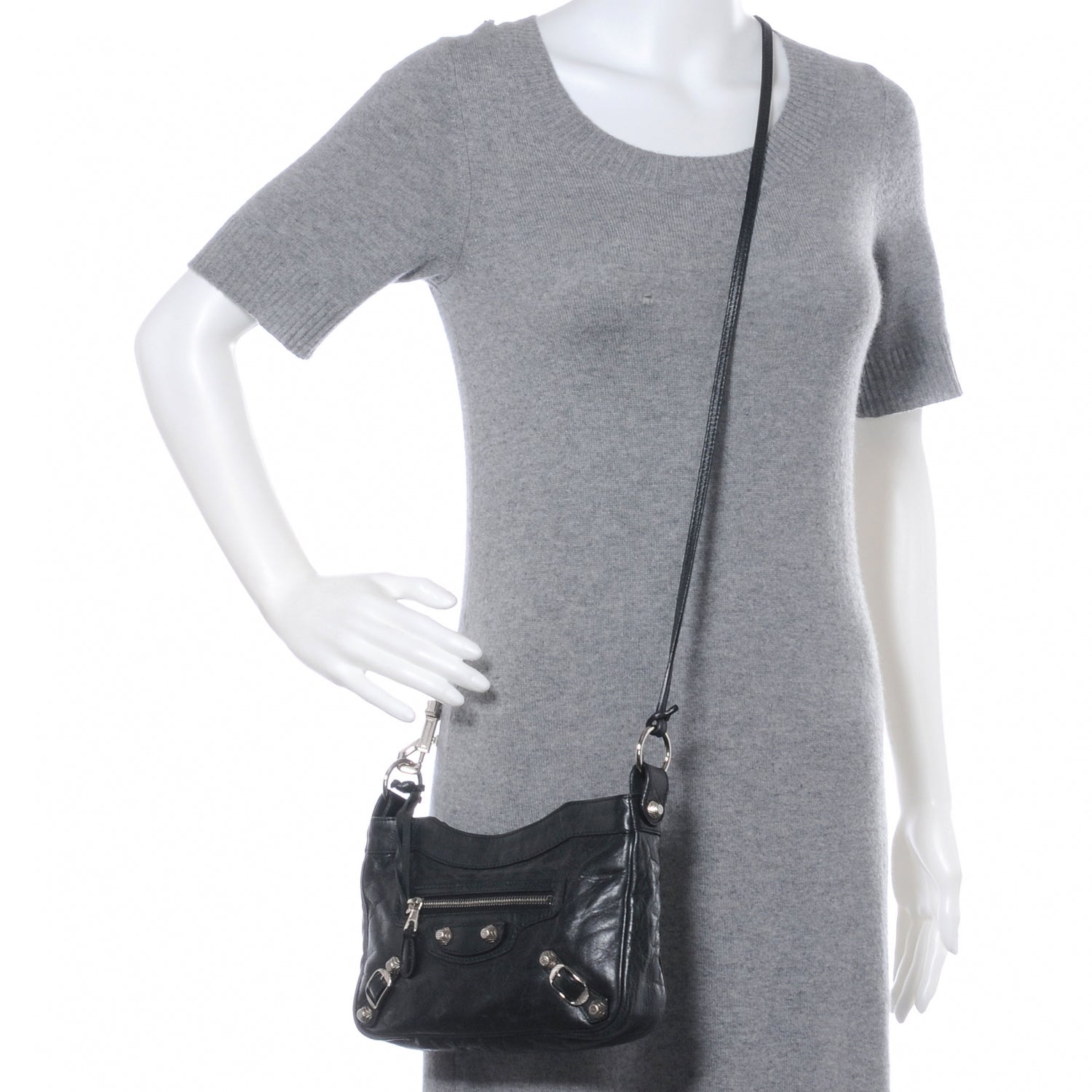Balenciaga Agneau Giant 12 Hip Black 2 of 7