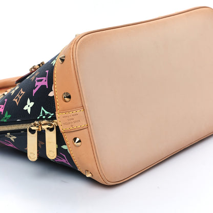 Louis Vuitton Monogram Multicolor Alma Black 8 of 11