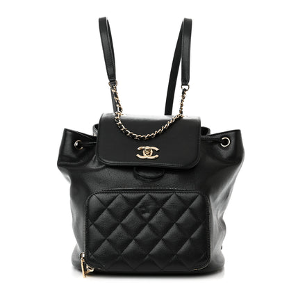 Chanel Caviar Quilted Business Affinity Backpack Black 1 of 11