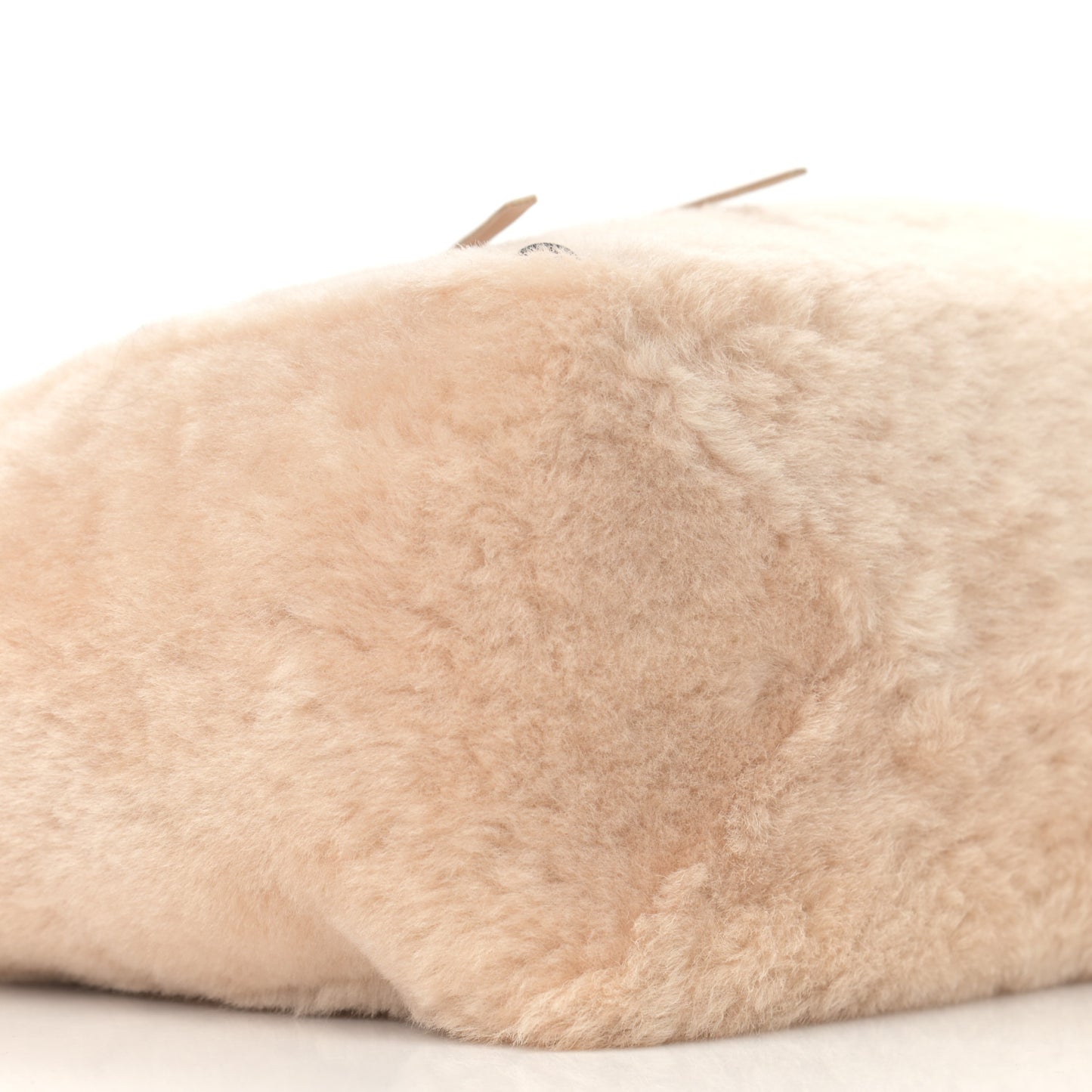 Merino Wool Papier A6 Zip Around Tote Beige Tapioca