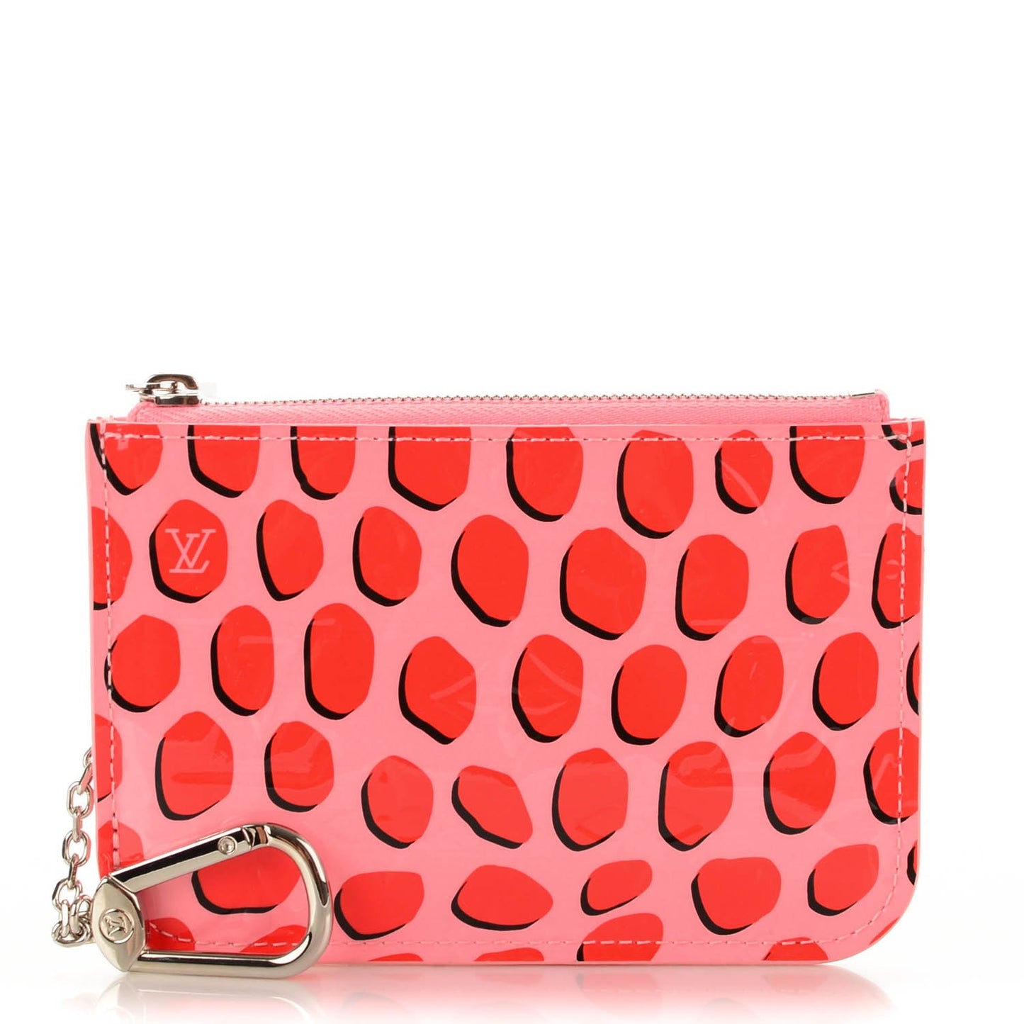 Vernis Jungle Dots Key Pouch Sugar Pink Poppy