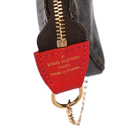 Louis Vuitton Monogram 2018 Christmas Animation Mini Cats Pochette Accessories 6 of 10
