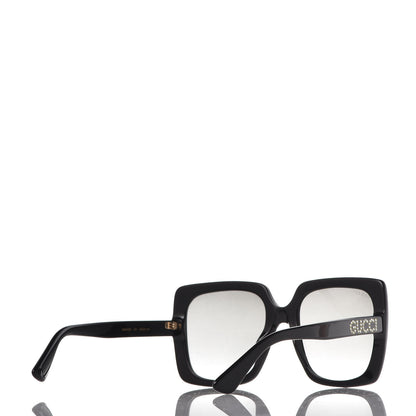 Gucci Crystal Square Frame GG Sunglasses GG0418S Black 4 of 8