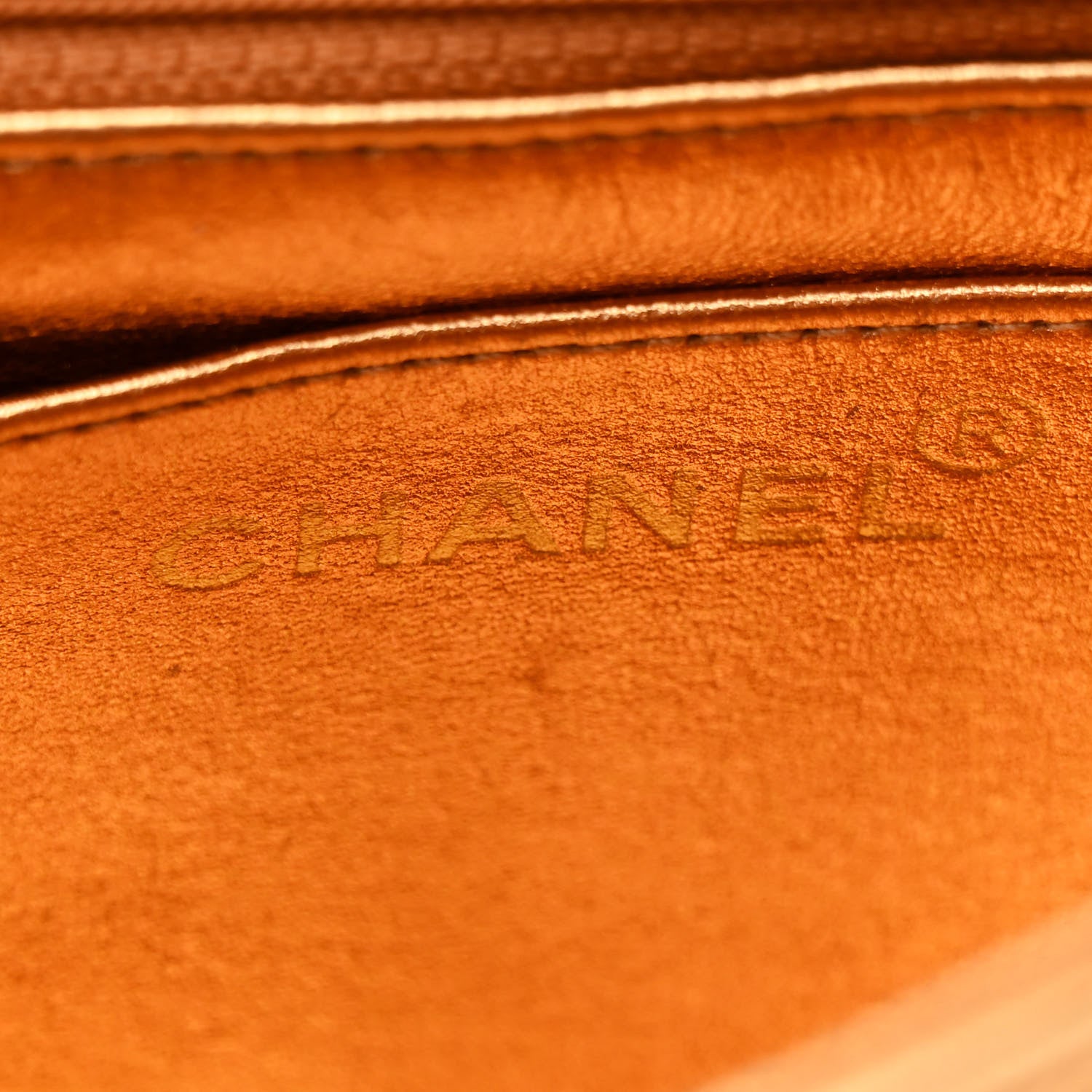 Chanel Metallic Lambskin Quilted Envelope Single Flap Gold 6 of 12