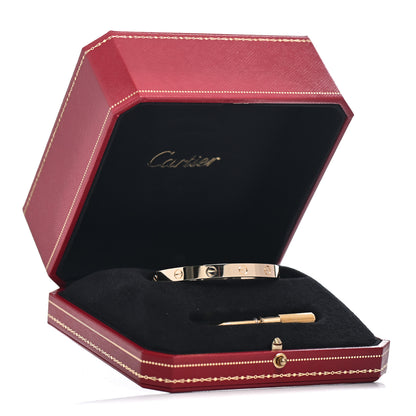 Cartier 18K Yellow Gold LOVE Bracelet 17 6 of 6