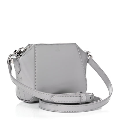 Givenchy Sugar Goatskin Nano Antigona Pearl Grey 3 of 10