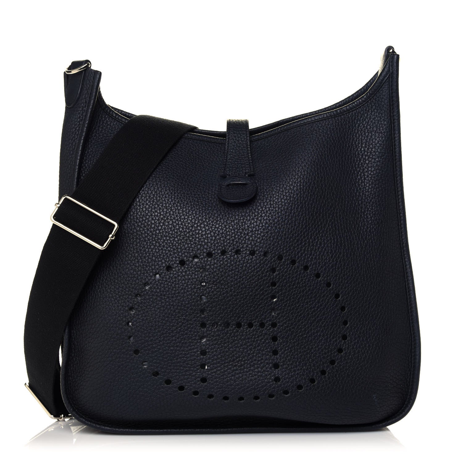 Hermes Taurillon Clemence Evelyne III GM Black 1 of 4