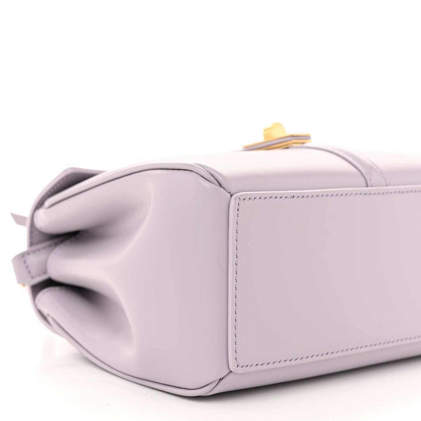 Satinated Calfskin Mini 16 Top Handle Bag Lilac
